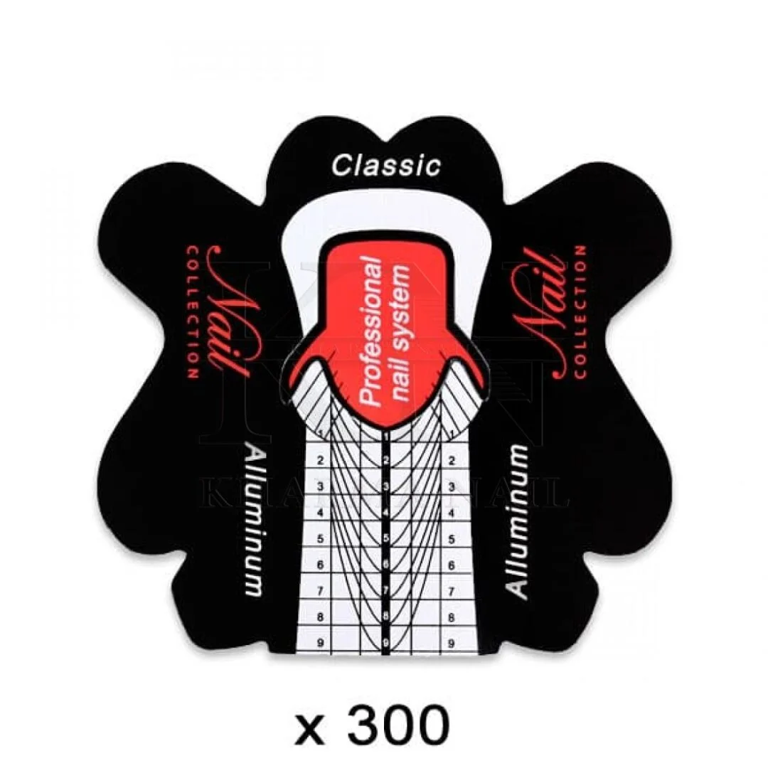 Cartine Alluminio 300pz / Kharma nail