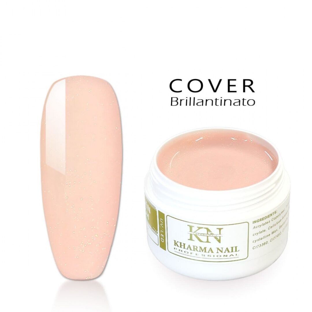 gel cover per unghie brillantinato Cover H-Light 3 15ml / Kharma nail