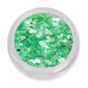 decorazioni per unghie Crush Shell Green / Kharma nail