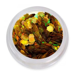 decorazioni per unghie Esagoni Gold / Kharma nail