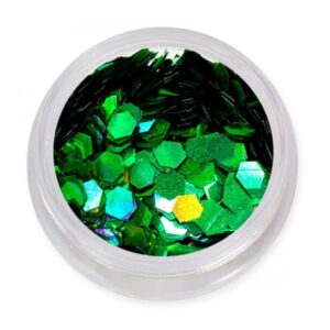 decorazioni per unghie Esagoni Green / Kharma nail