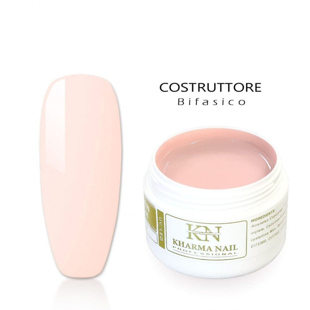 gel costruttore builder cover per unghie Quick Fiber Baby Pink 50ml / Kharma nail