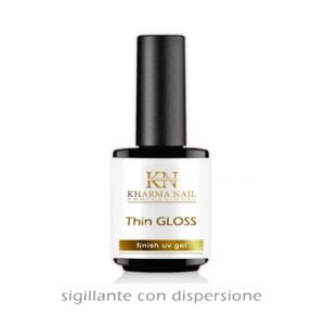 gel sigillante per unghie con dispersione Thin Gloss 15ml / Kharma nail