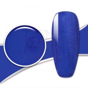 gel color per unghie metallizzato blu P055 Saphire / Kharma nail