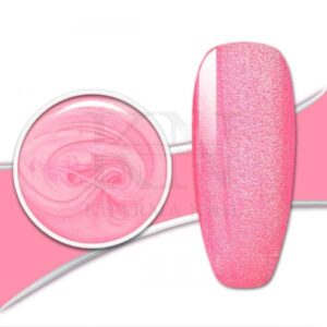 Gel color metallizzato rosa P074 Baby Doll / Kharma nail