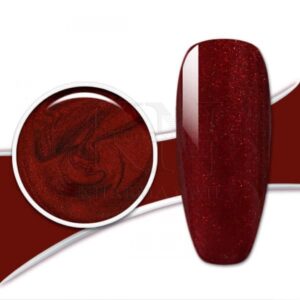 gel color per unghie metallizzato rosso P150 Elixir Red / Kharma nail
