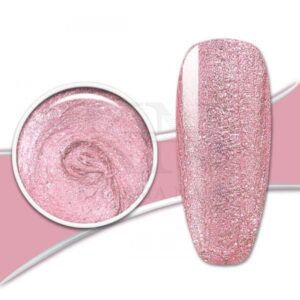 gel color per unghie metallizzato rosa P235 Elektra / Kharma nail