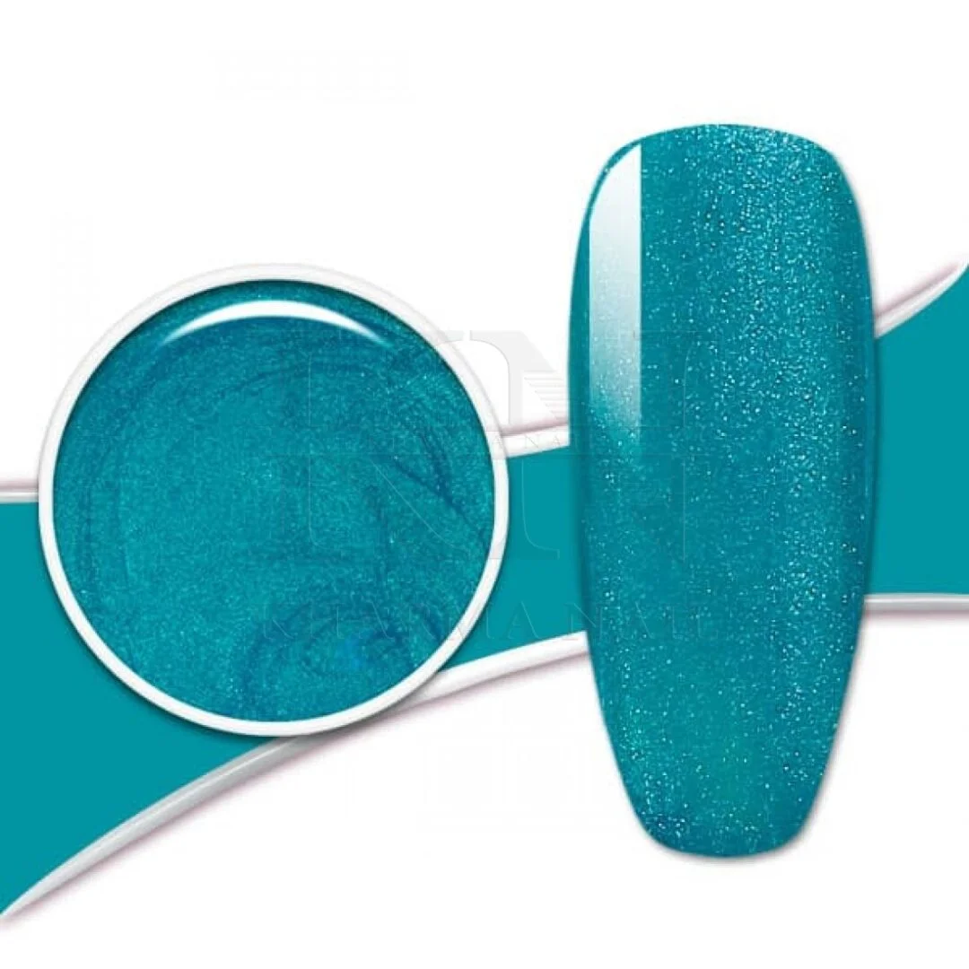 gel color per unghie metallizzato verde P237 Nova / Kharma nail