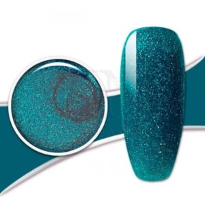gel glitter colorato per unghie GL32 Emerald / Kharma nail