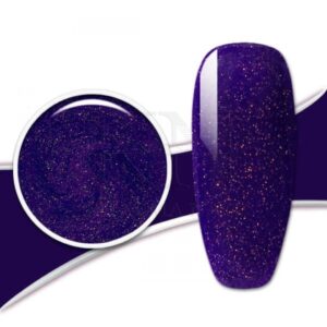 gel glitter colorato per unghie GL40 Ultra Violet Multicolor / Kharma nail