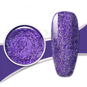 gel glitter colorato per unghie GS02 Purple / Kharma nail