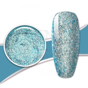gel glitter colorato per unghie GS06 Sky / Kharma nail