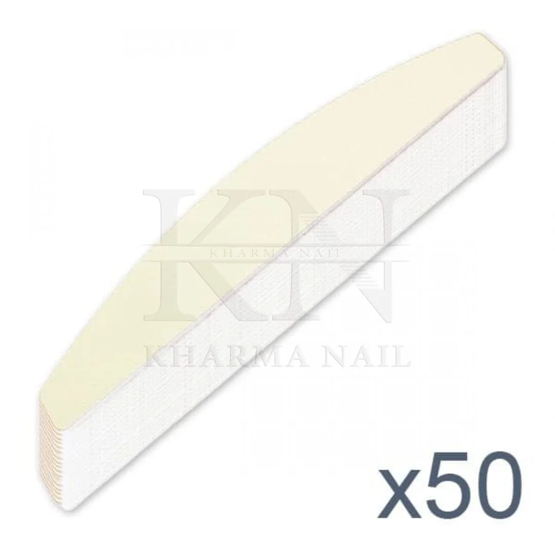50 Lime PREMIUM bianca mezzaluna 100/180 / Kharma nail