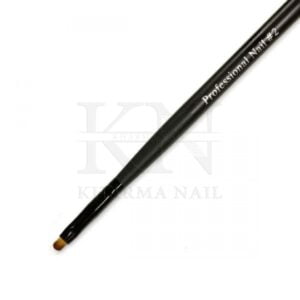 pennello professionale per ricostruzione unghie color 2 Kolinsky / Kharma nail