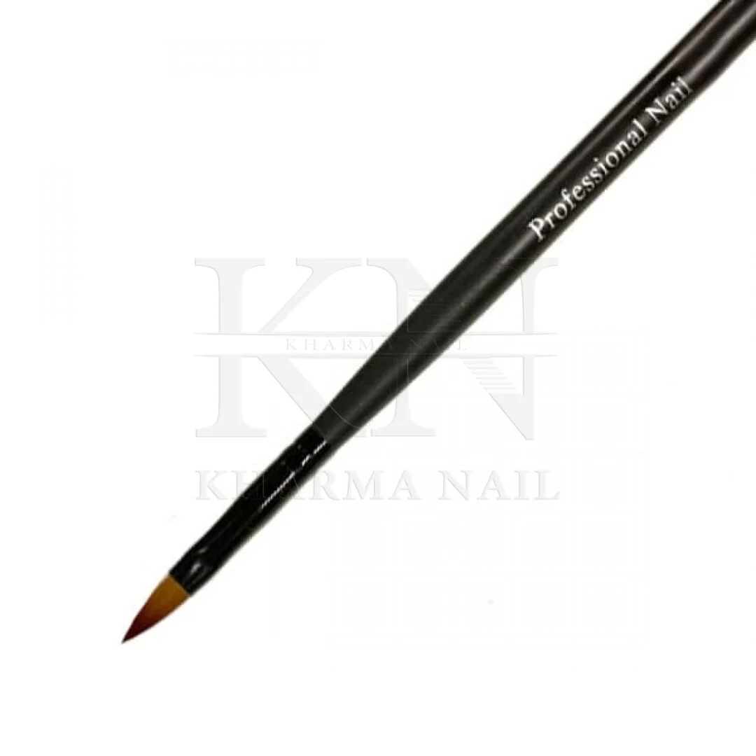 pennello professionale per ricostruzione unghie piramidale 6 Kolinsky / Kharma nail