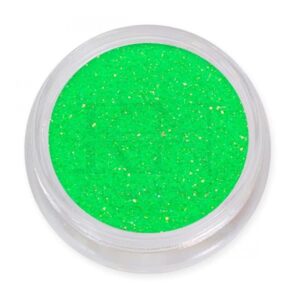 decorazioni per unghie in polvere glitterata Neon Green / Kharma nail