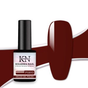smalto semipermanente per unghie pastello rosso pg013 kharma nail