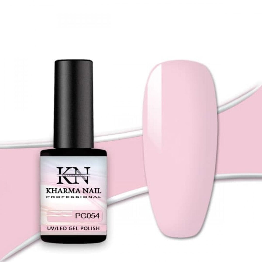 smalto semipermanente per unghie pastello rosa PG054 / Kharma nail