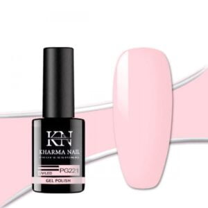 smalto semipermanente per unghie pastello rosa PG221 / Kharma nail