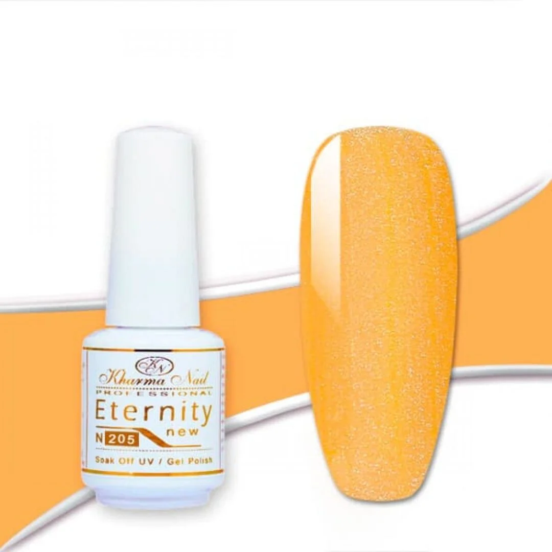 smalto semipermanente per unghie metallizzato orange N205 Kelly / Kharma nail