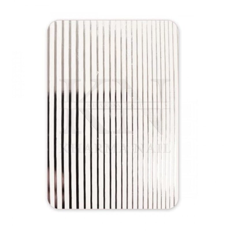 Adesivi strisce silver