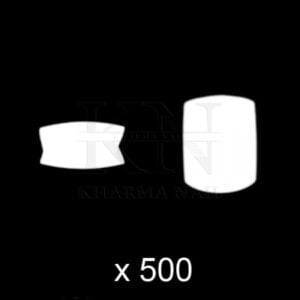 Tip french per i piedi 500 pz. / Kharma nail